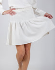 SHELBY SKIRT 20" (IVORY) - Skirt - Yakira Bella