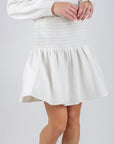 SHELBY SKIRT 20" (IVORY) - Skirt - Yakira Bella