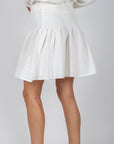 SHELBY SKIRT 20" (IVORY) - Skirt - Yakira Bella