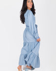 SHEVA DRESS (BLUE) - Dress - Yakira Bella