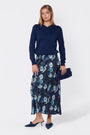 Priya Top (Teal Navy)