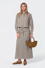 Anita Top (Brown/Sage)