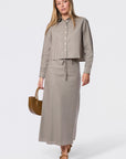 Anita Skirt (Brown/Sage)