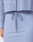 Anita Skirt (Blue/Beige)