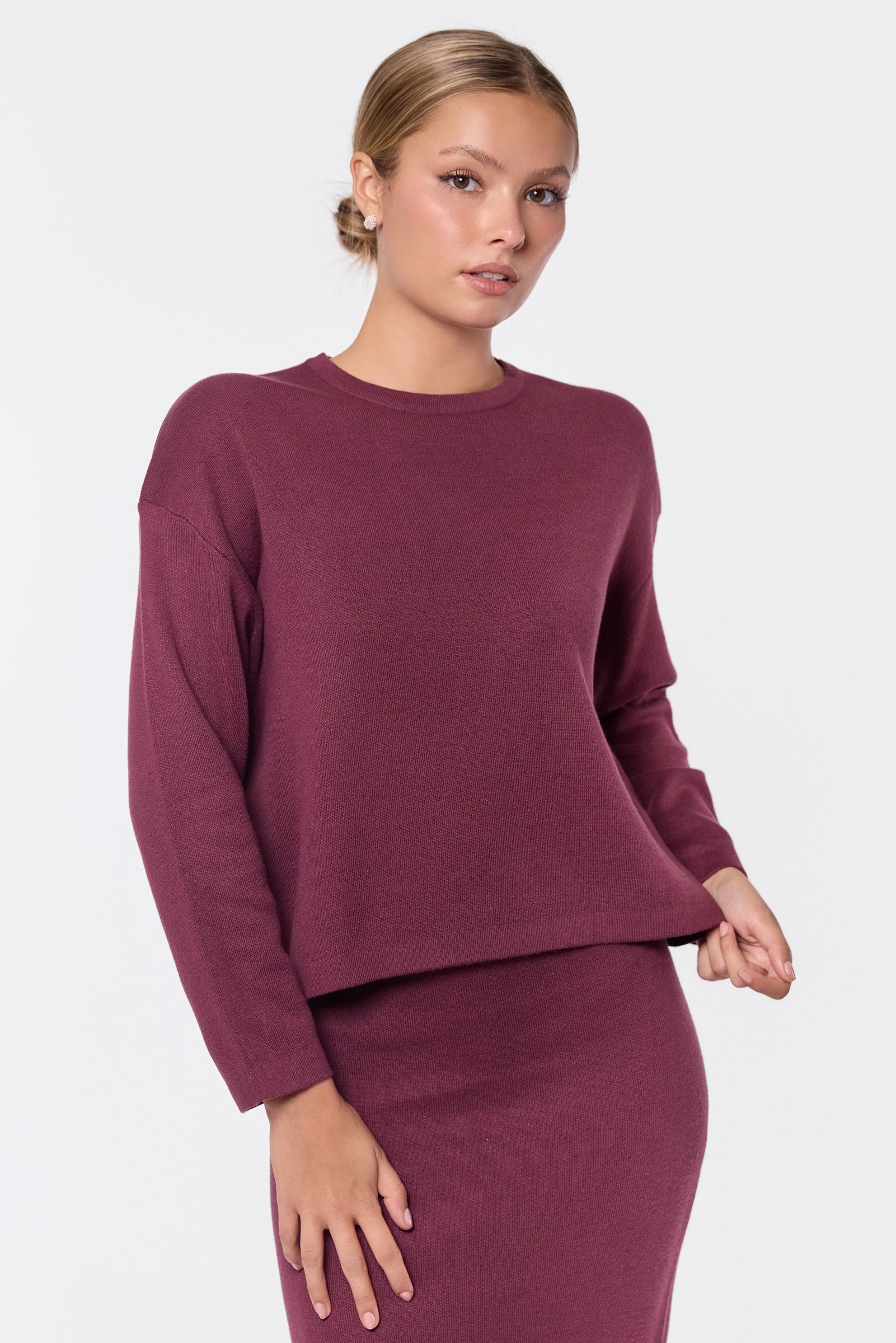 Medina Top (Burgundy)