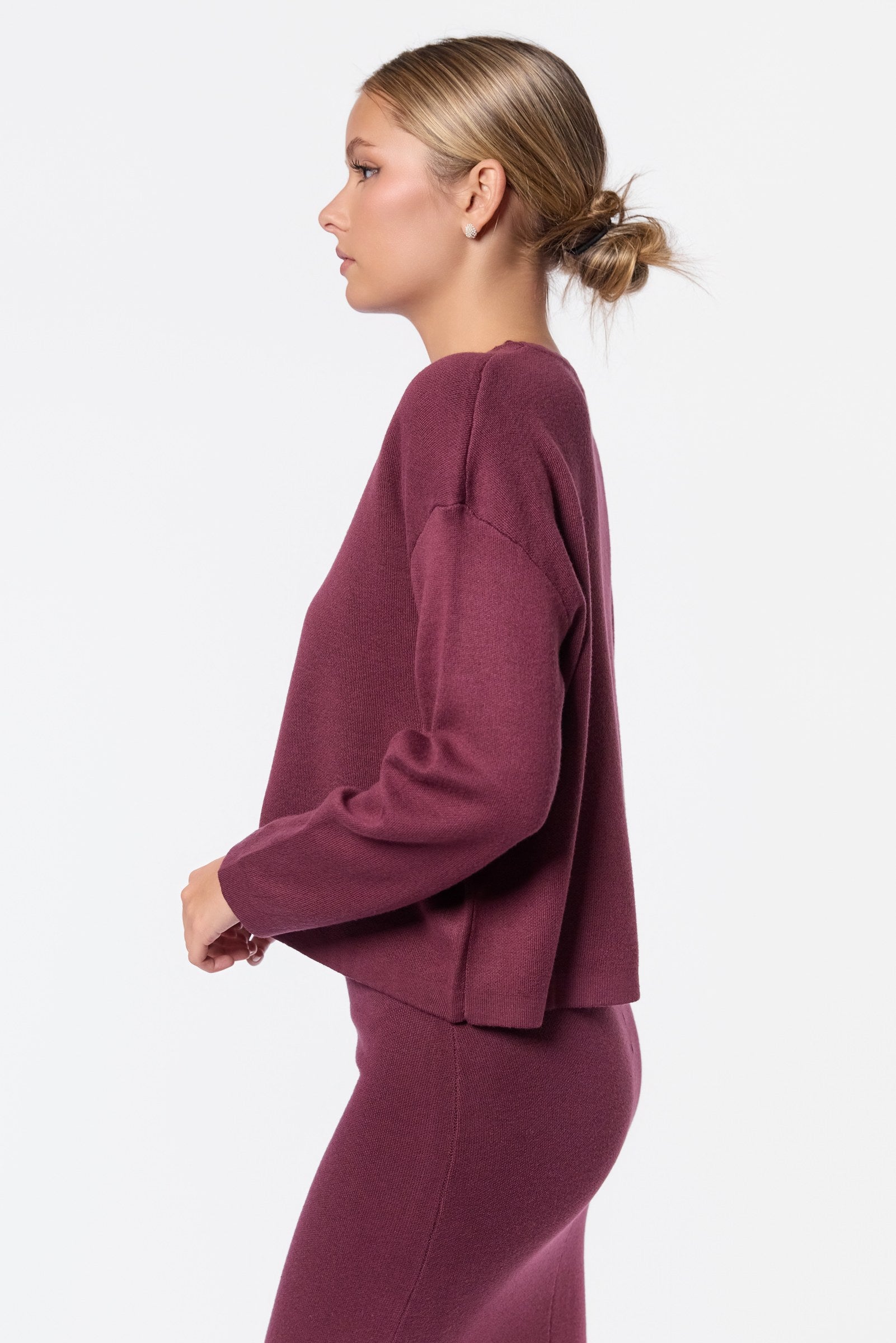 Medina Top (Burgundy)