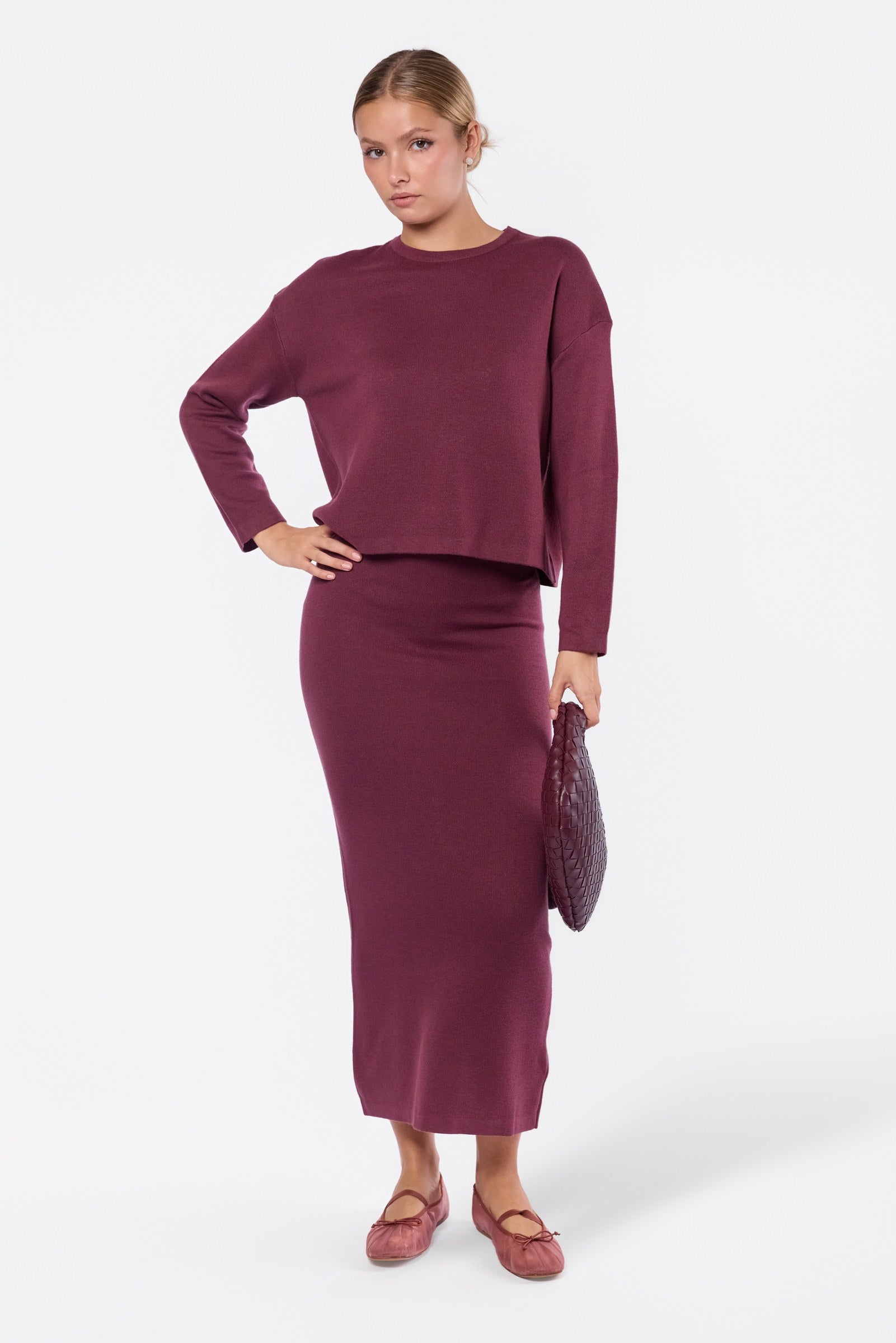 Medina Top (Burgundy)