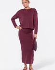 Medina Top (Burgundy)