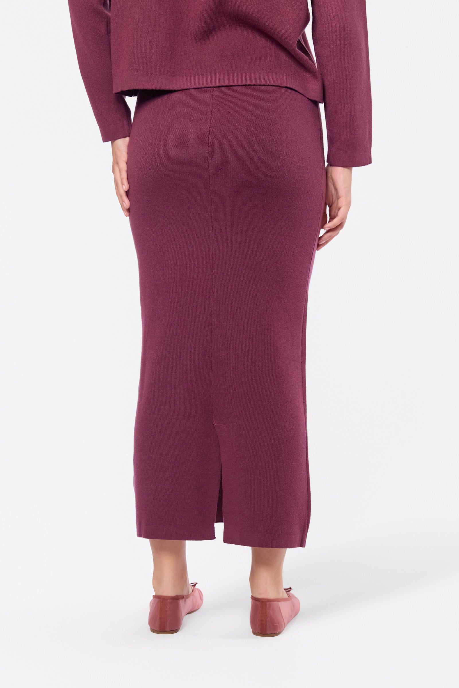 Medina Skirt (Burgundy)
