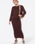 Medina Skirt (Dark Brown)