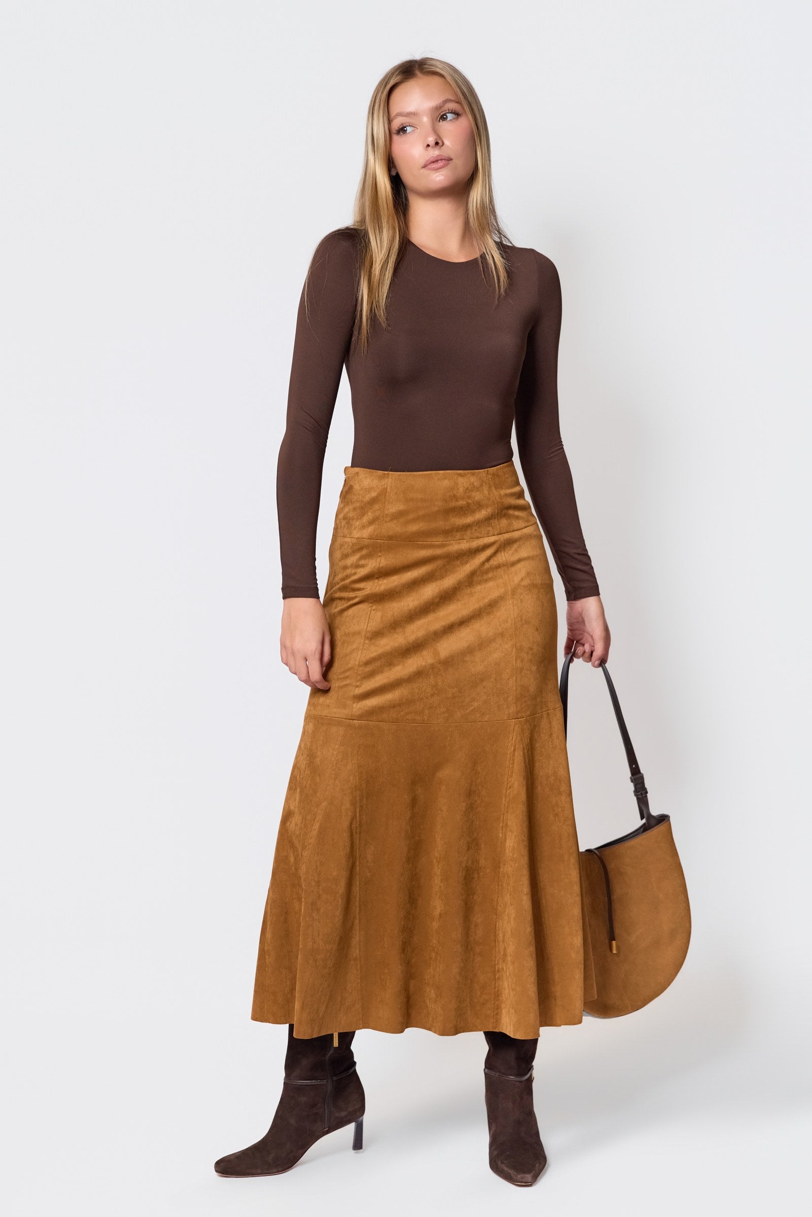 Jackie Skirt (Camel)