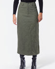 Indra Skirt (Olive Green)