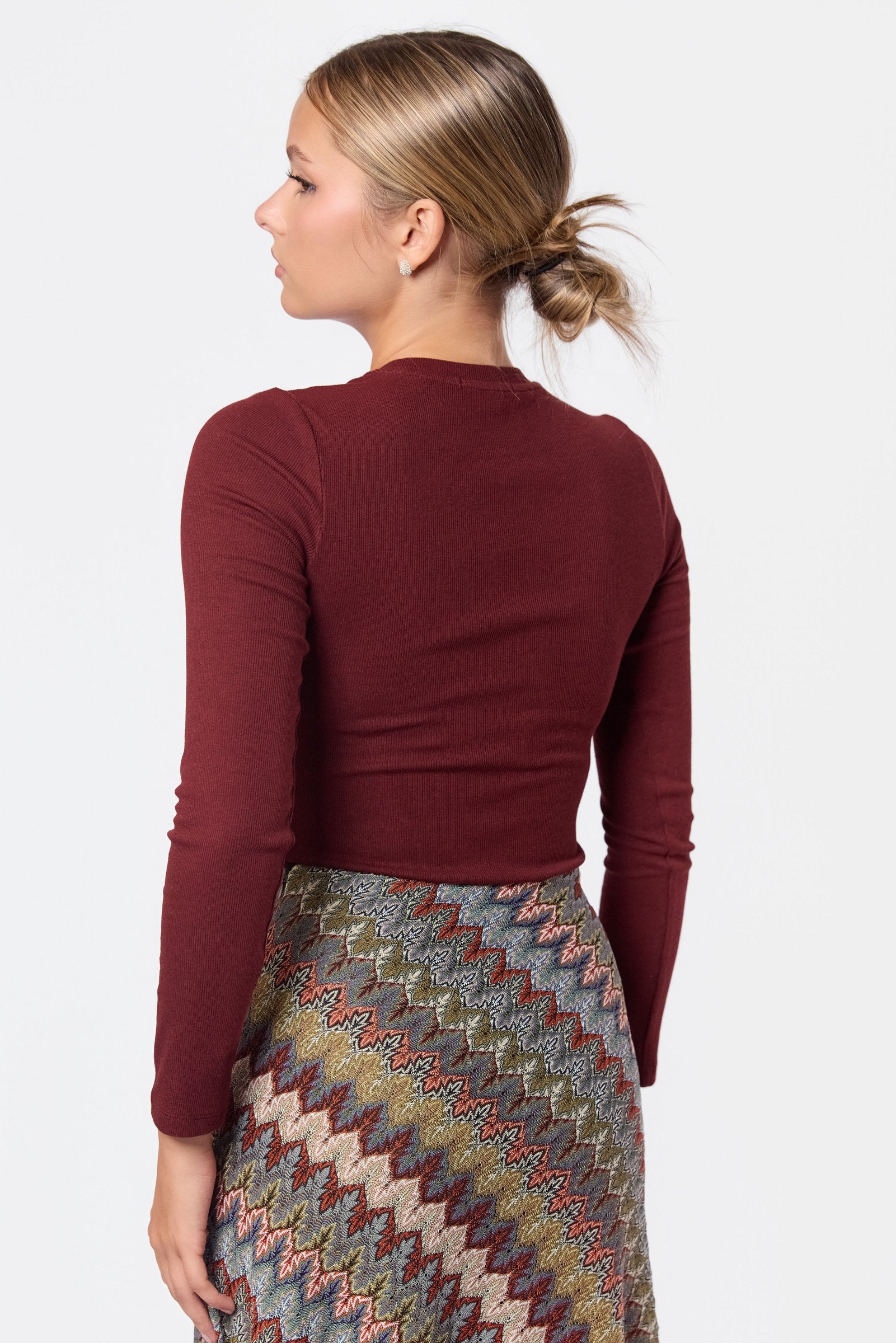 Tina Top (Burgundy)