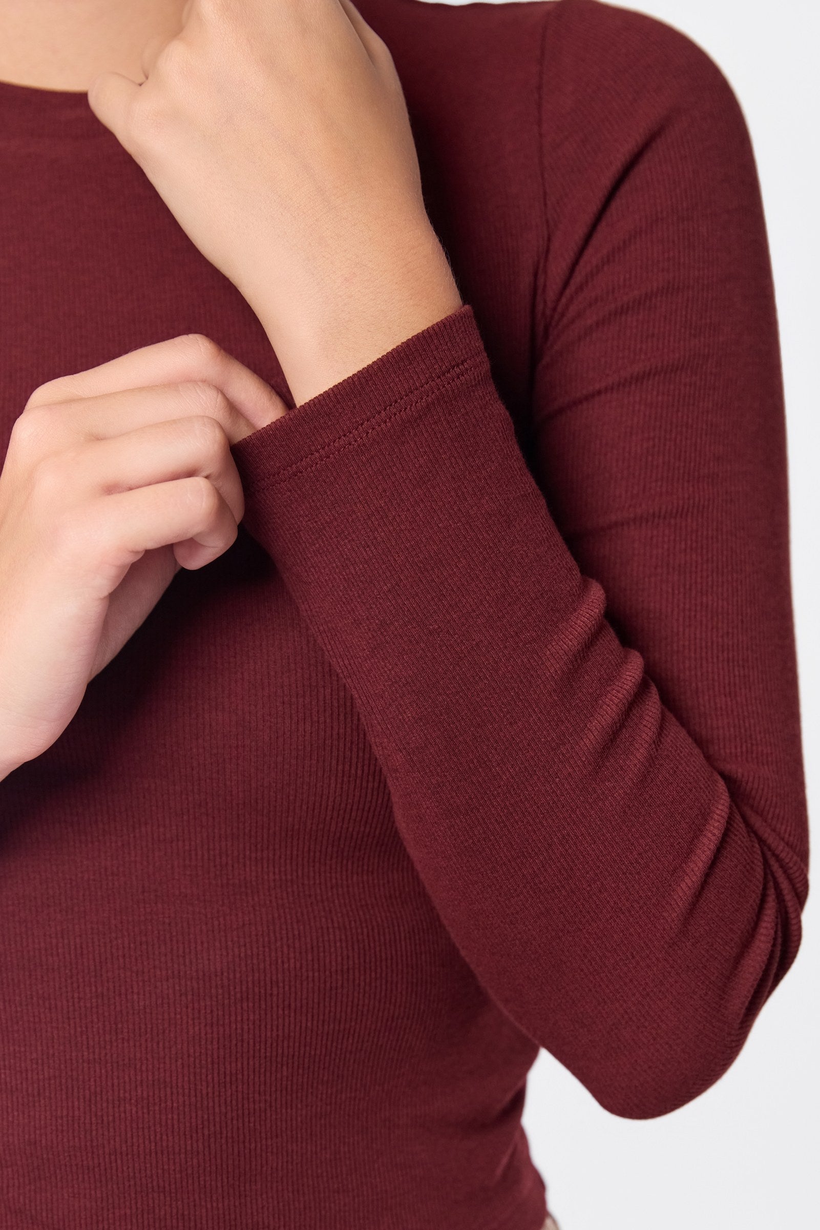 Tina Top (Burgundy)