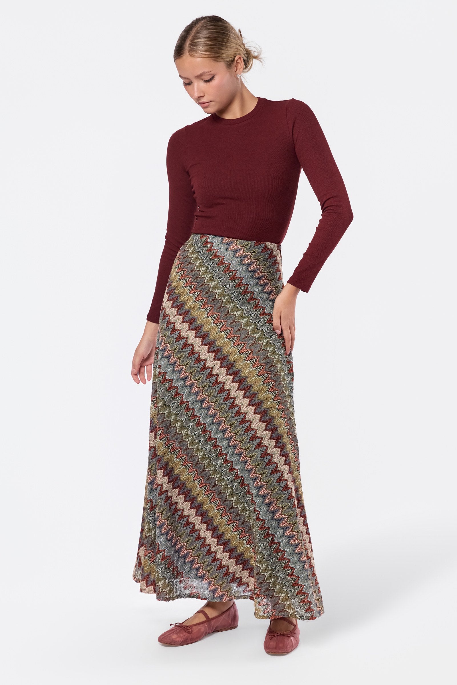Tina Top (Burgundy)
