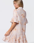 Lola Dress (Beige Pattern)