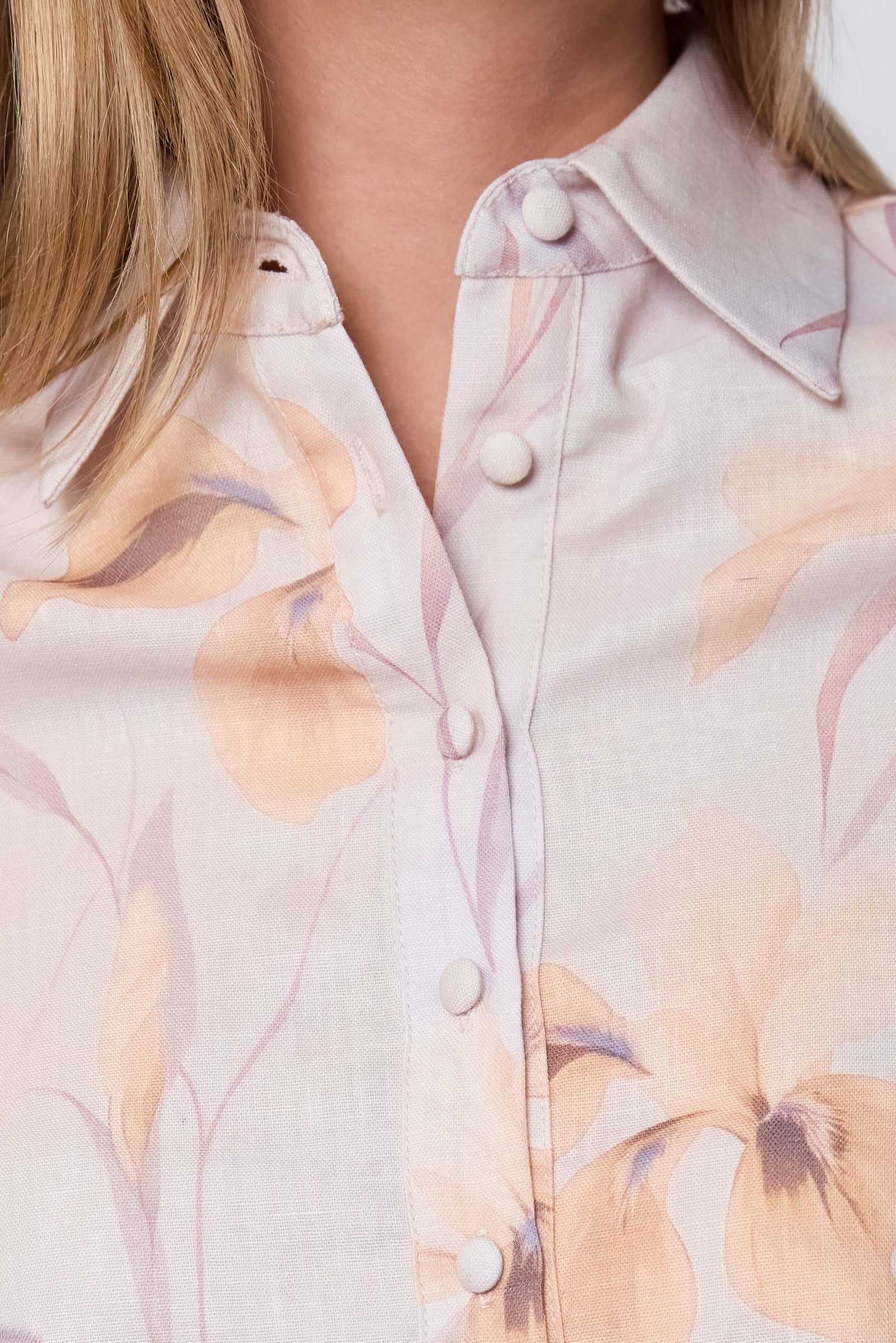Lola Dress (Beige Pattern)