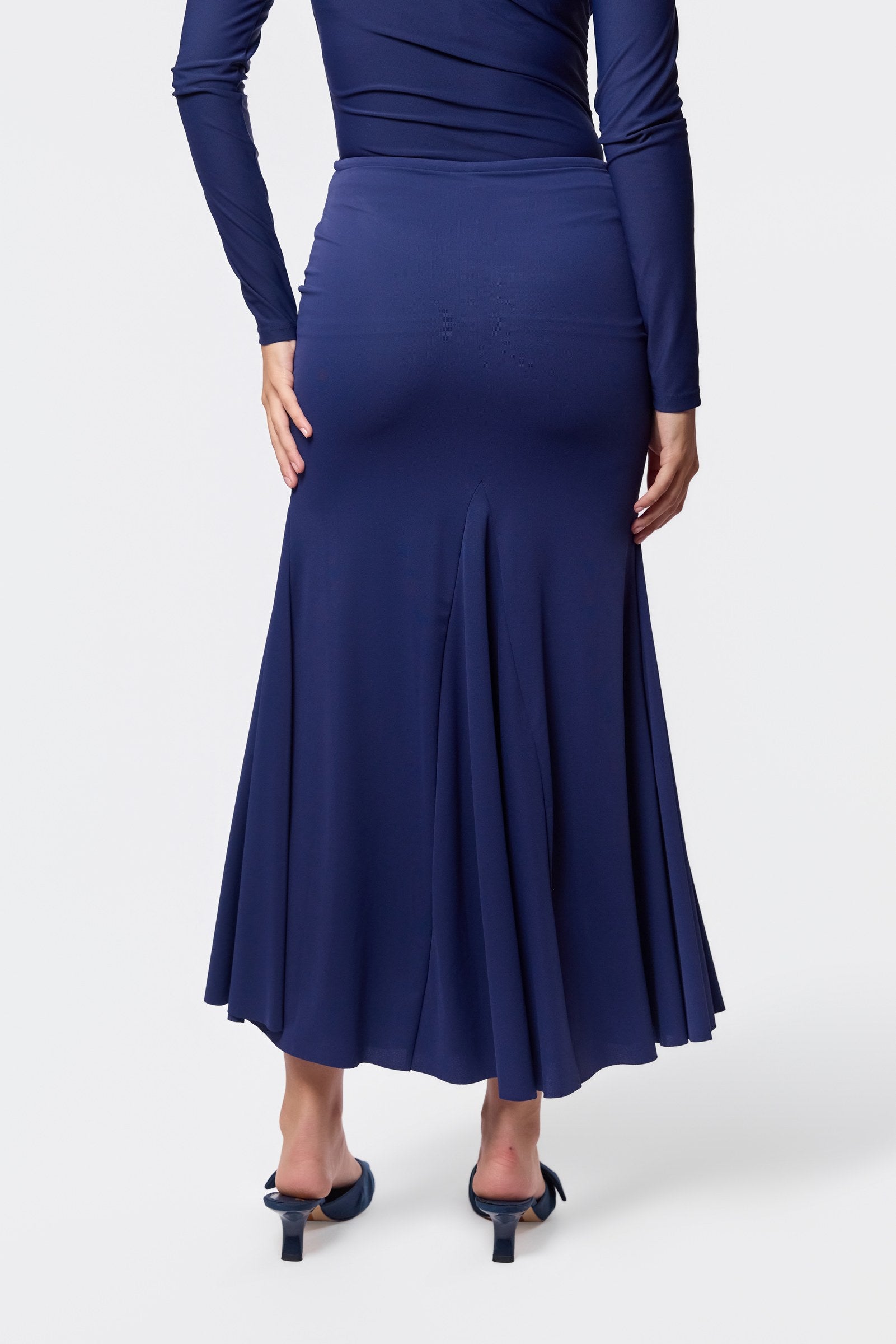 Natalia Skirt (Navy Solid)