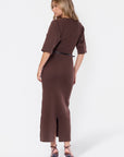 Larisa Dress (Brown)
