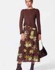 Dakota Skirt (Brown Ground)