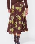 Dakota Skirt (Brown Ground)