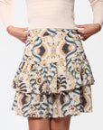 Tessa Skirt (Ivory Ground)