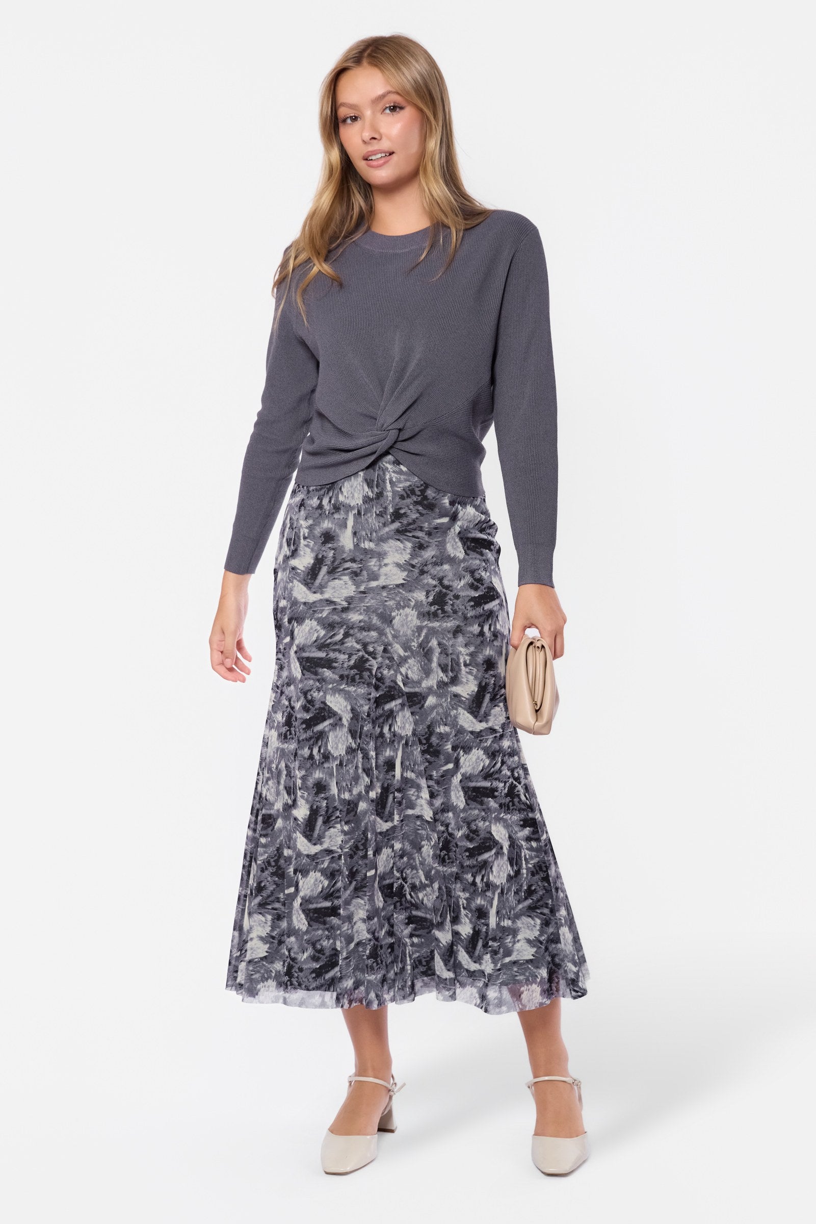 Mia Top (Grey)