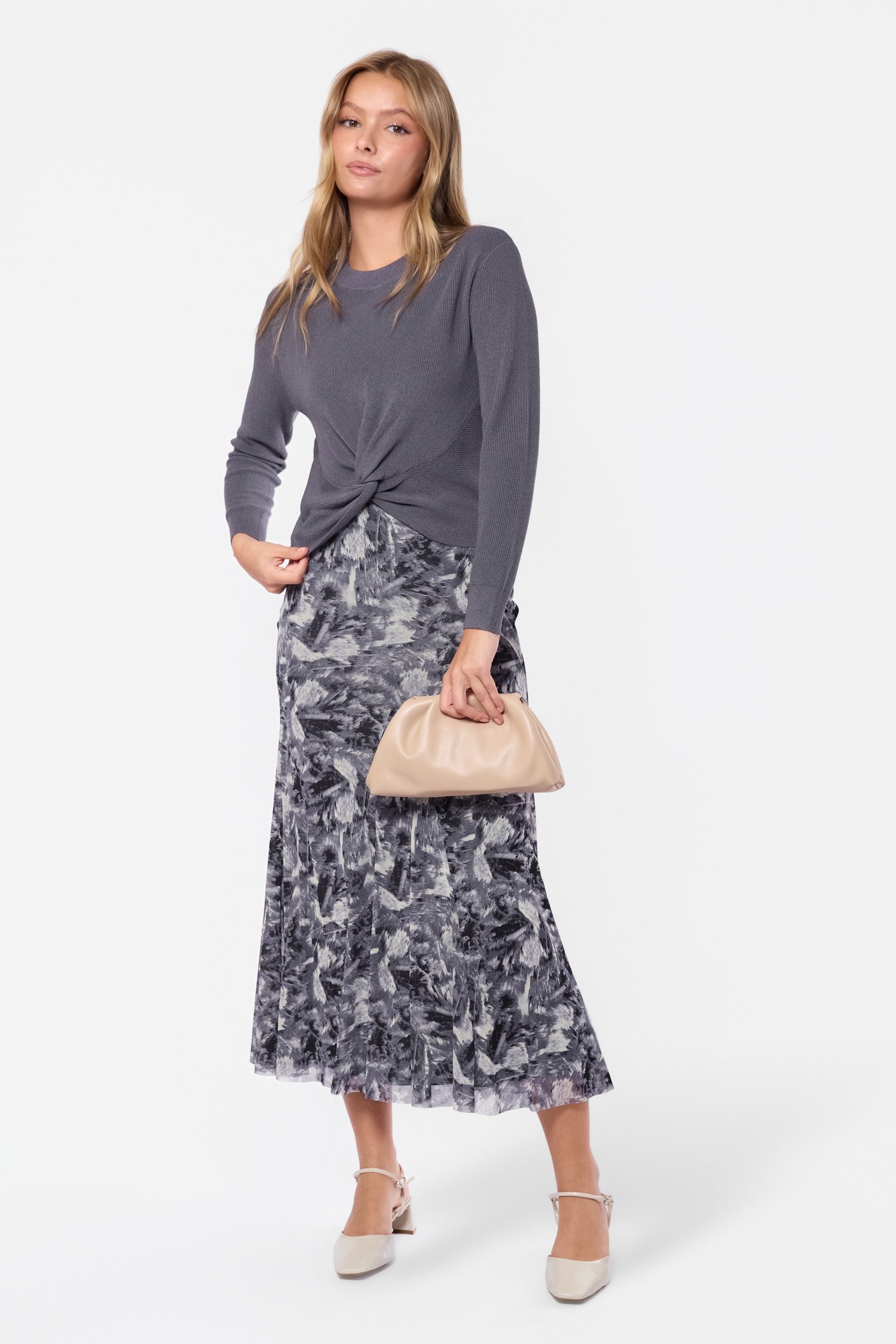 Mia Top (Grey)