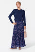 Miri Skirt (Purple Pattern)