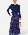Miri Skirt (Purple Pattern)