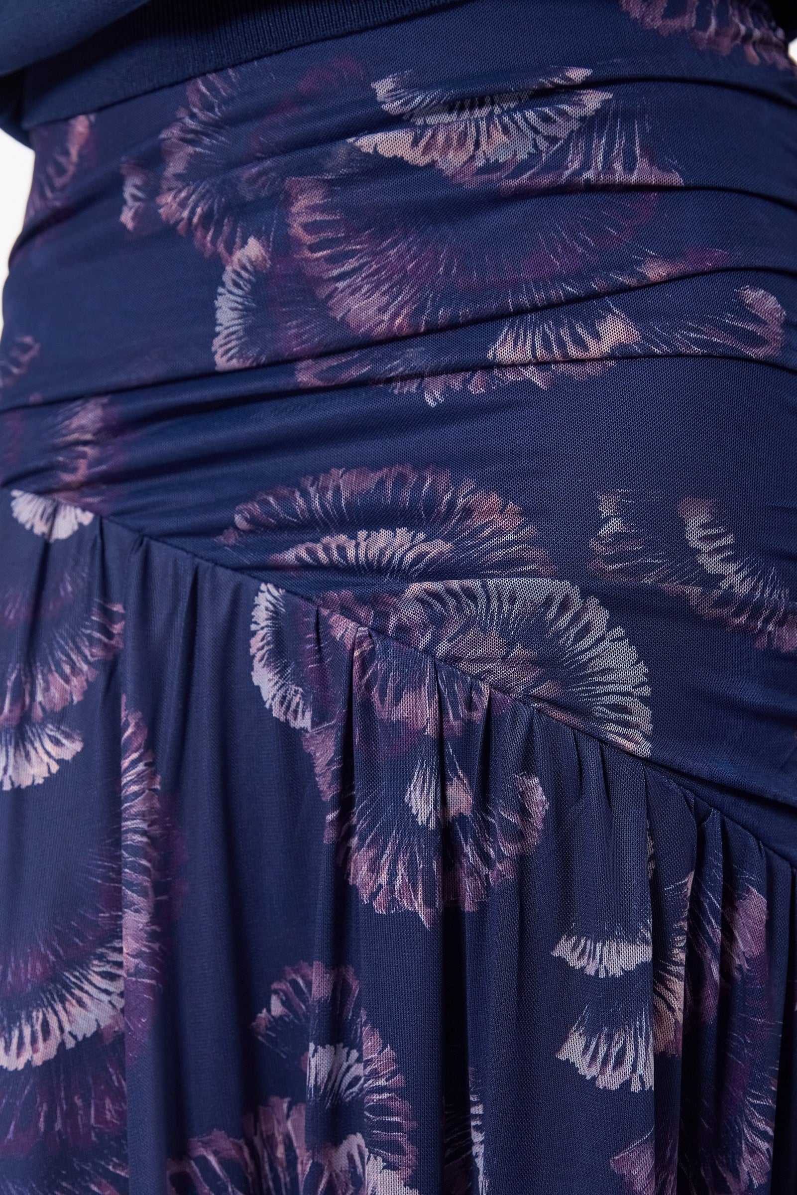 Miri Skirt (Purple Pattern)