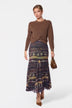 Natalia Skirt (Brown Multi)