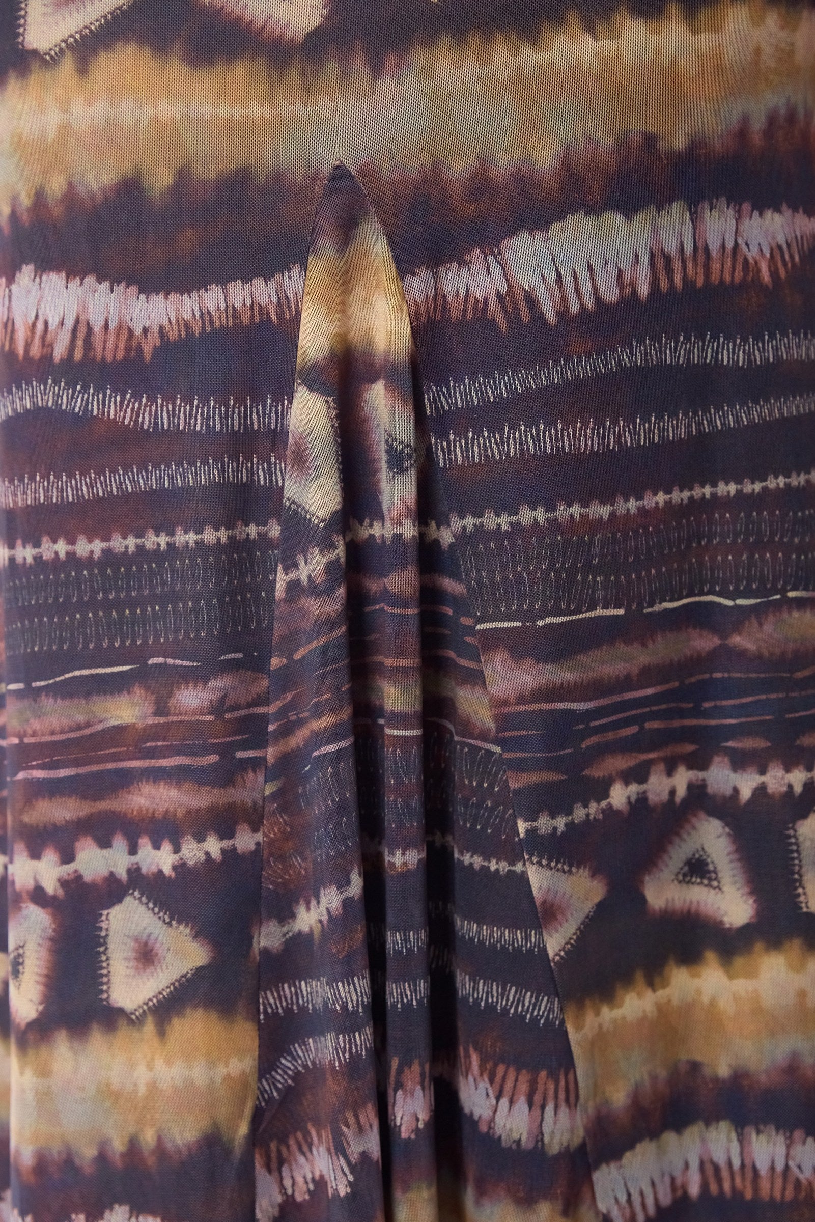 Natalia Skirt (Brown Multi)