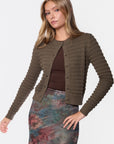 Lucca Cardigan (Olive Green)