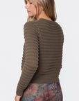 Lucca Cardigan (Olive Green)
