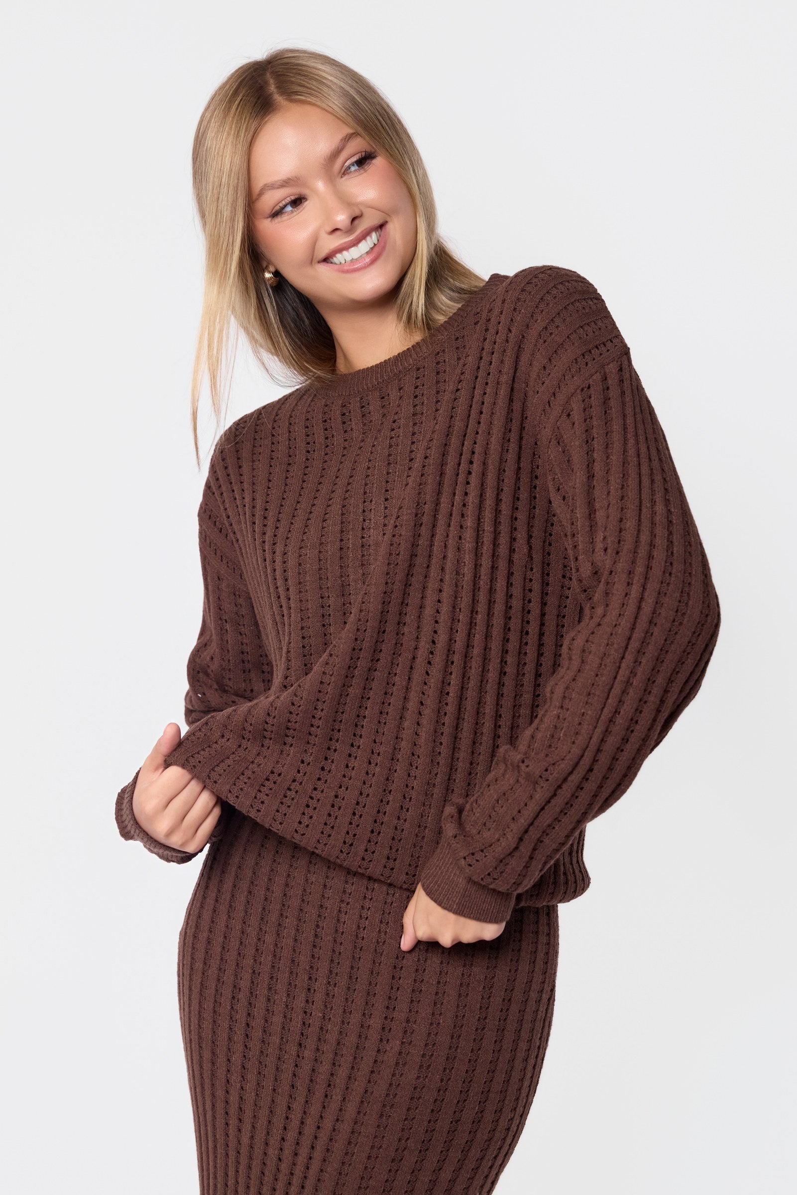 Kendall Top (Brown)