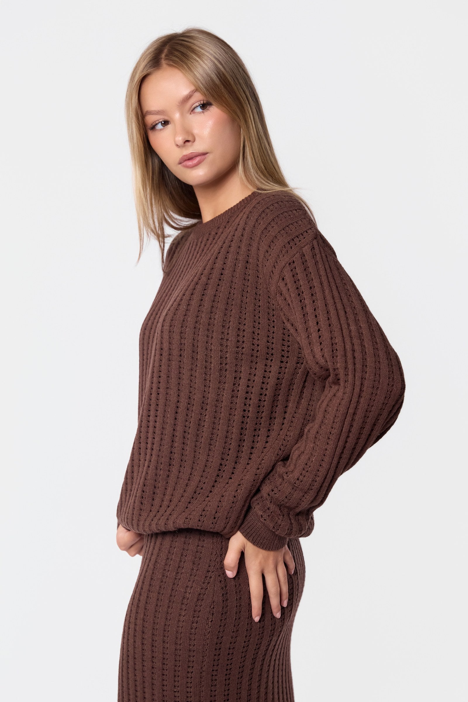 Kendall Top (Brown)