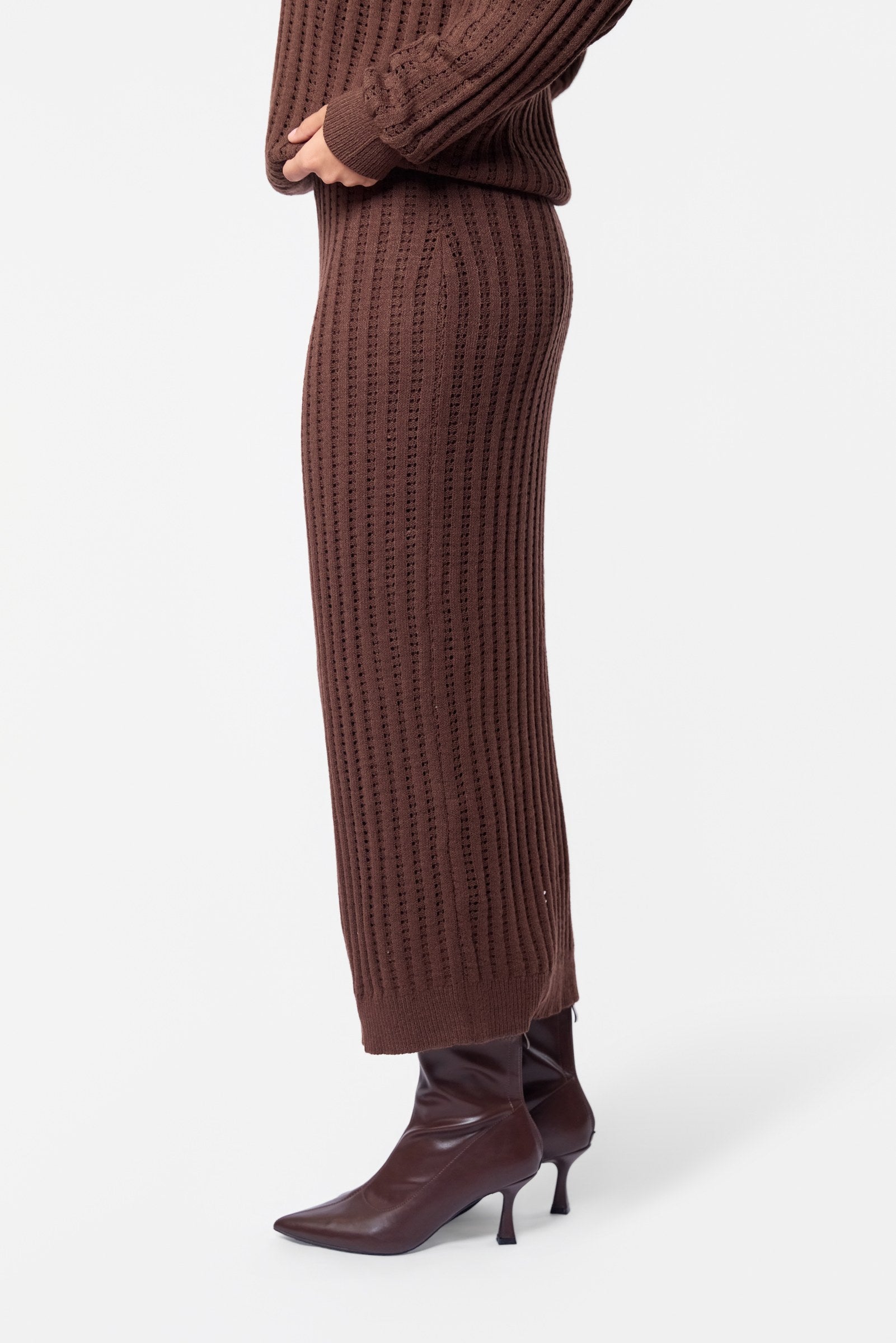 Kendall Skirt (Brown)