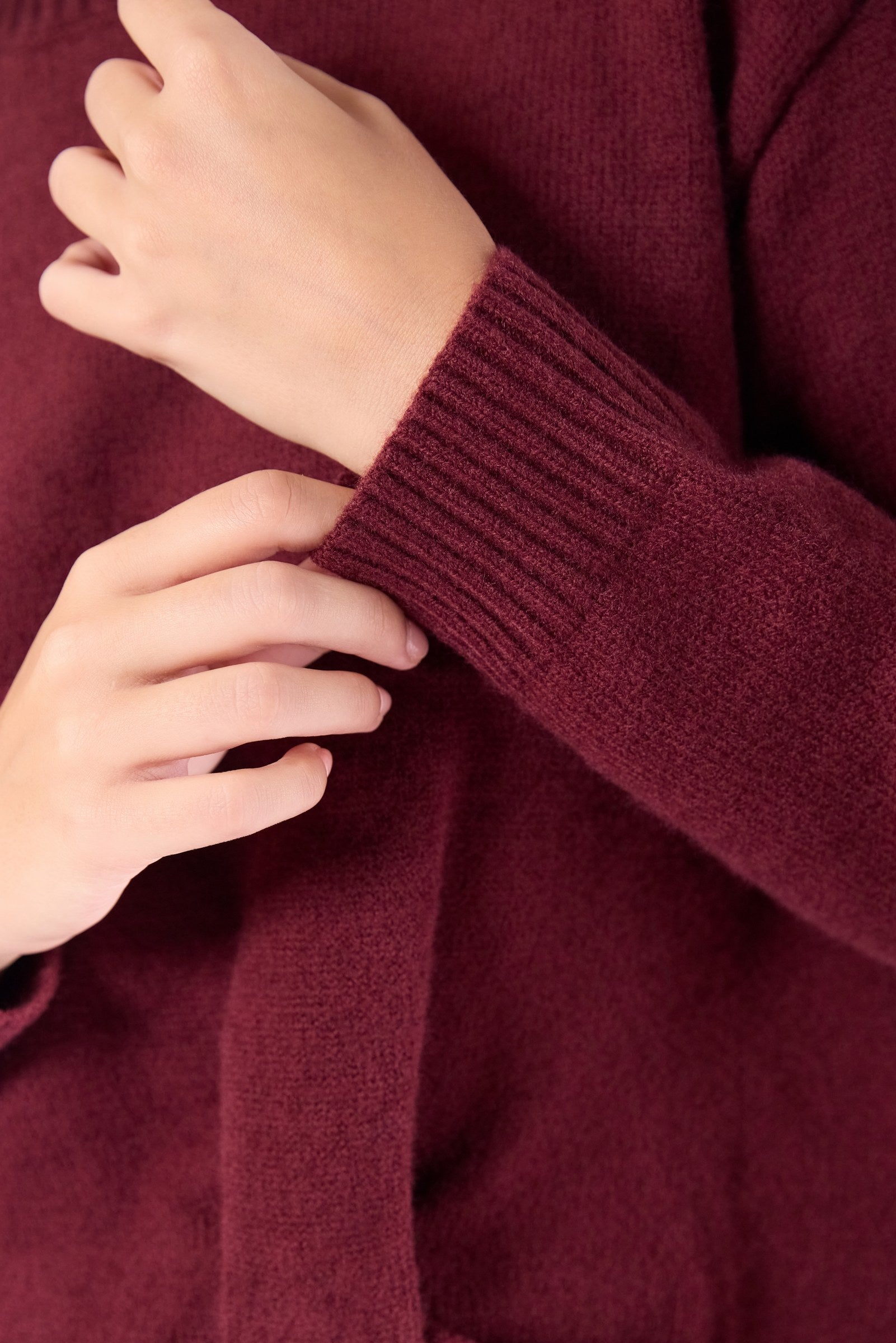 Sari Top (Burgundy)