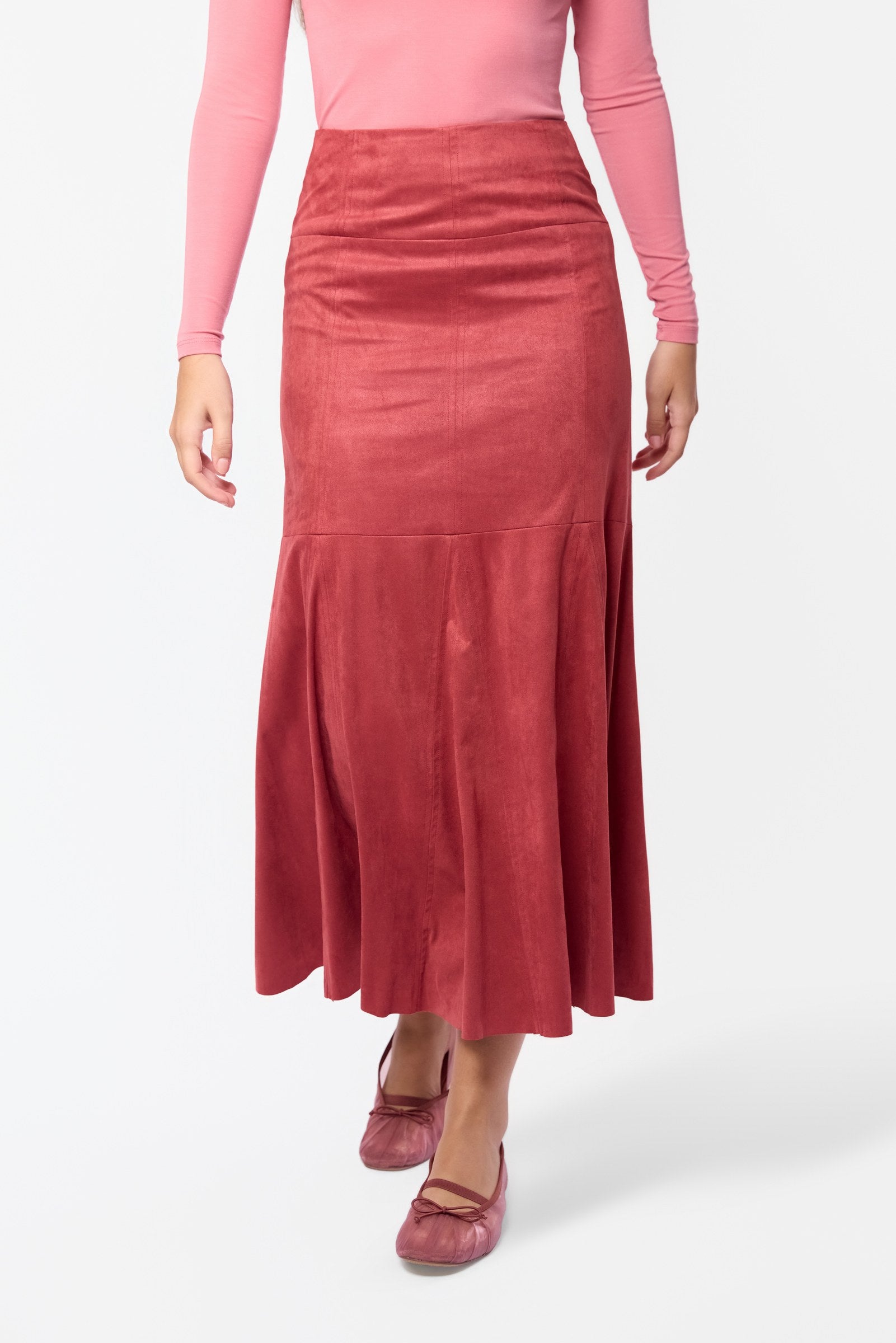 Jackie Skirt (Rust)