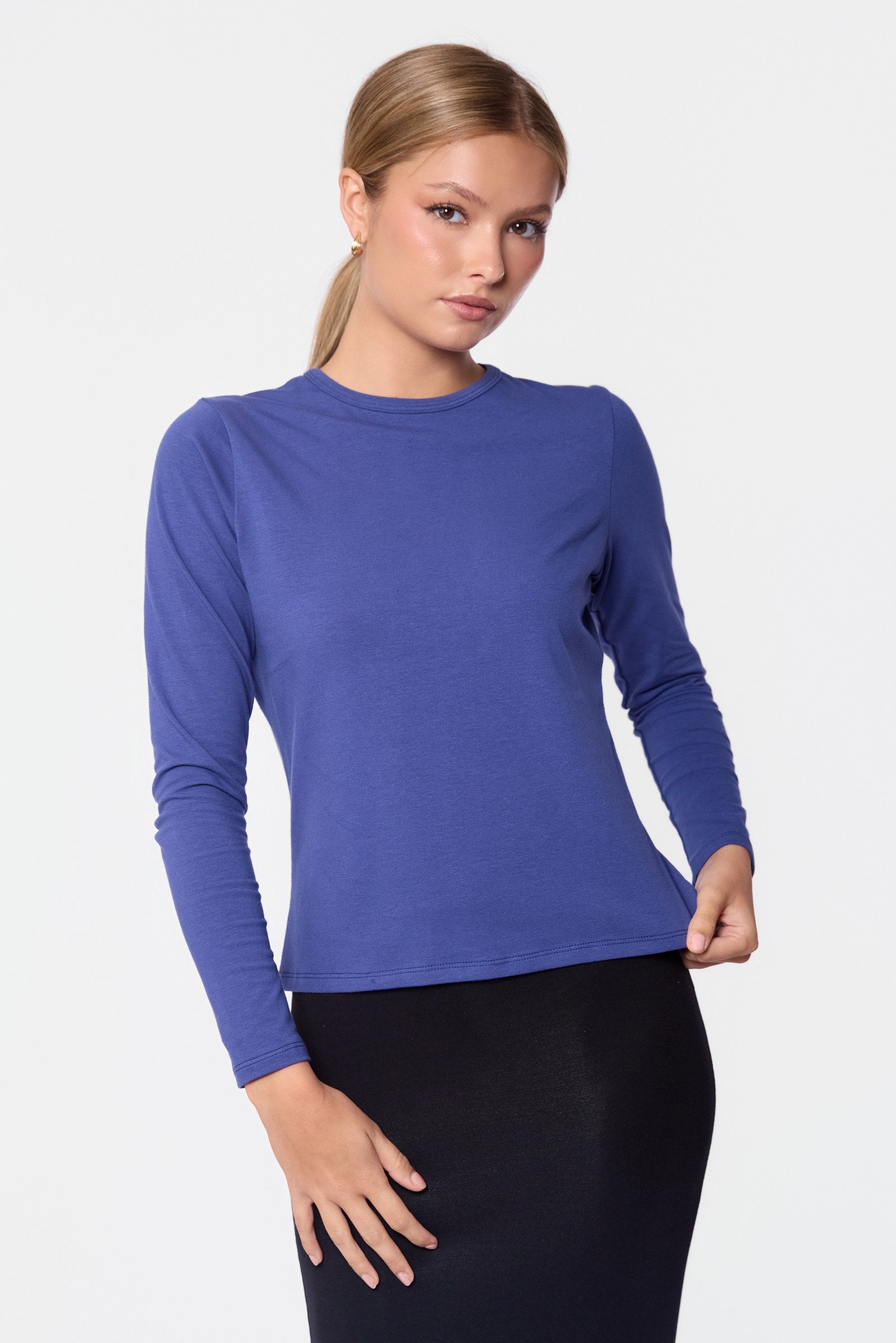 Greta Top (Denim)