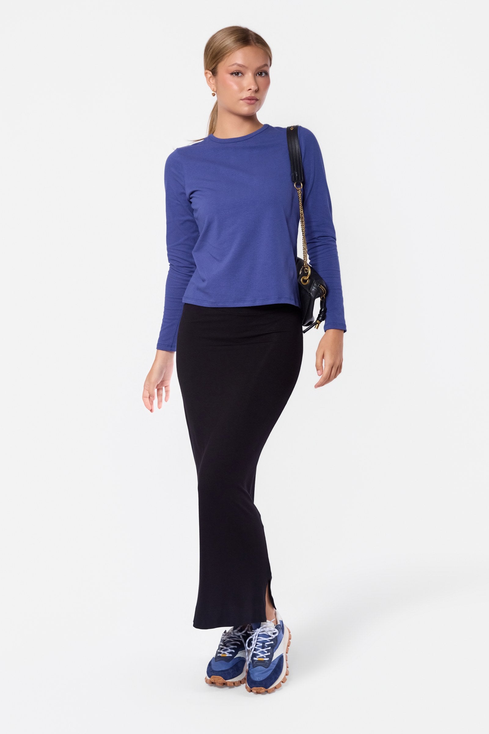 Greta Top (Denim)