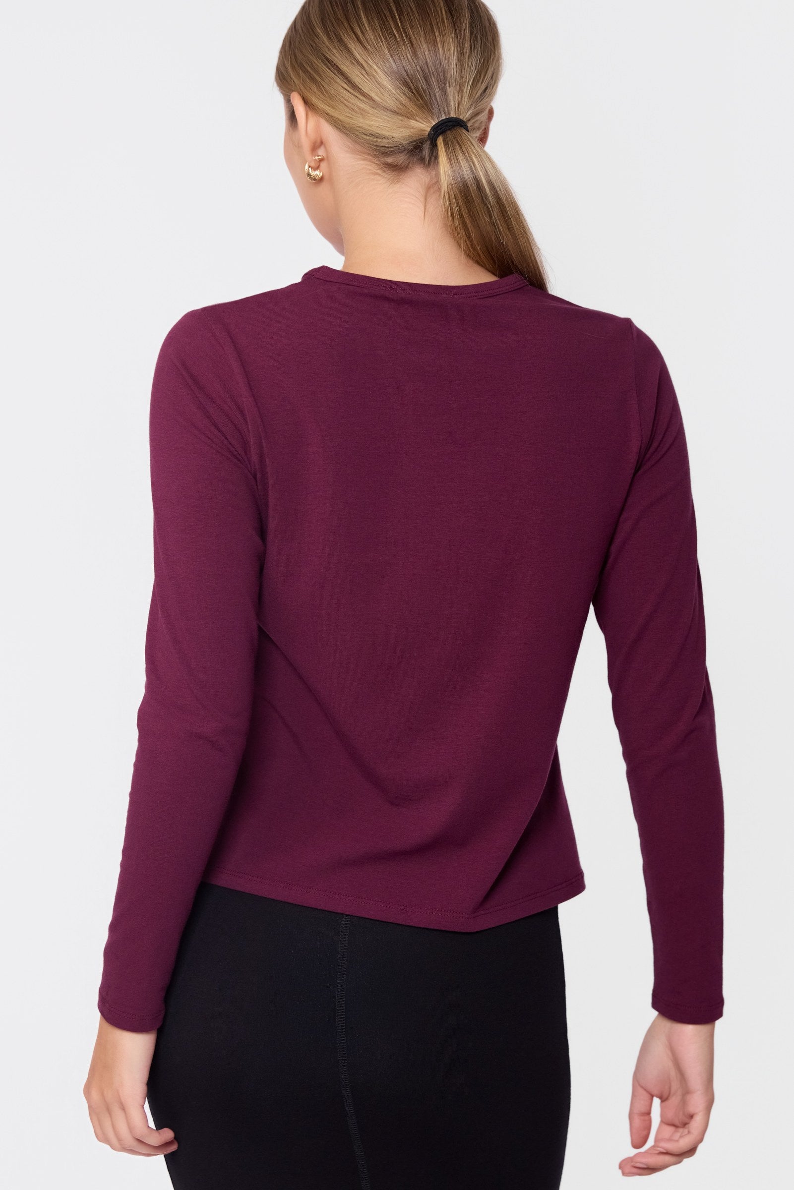 Greta Top (Burgundy)