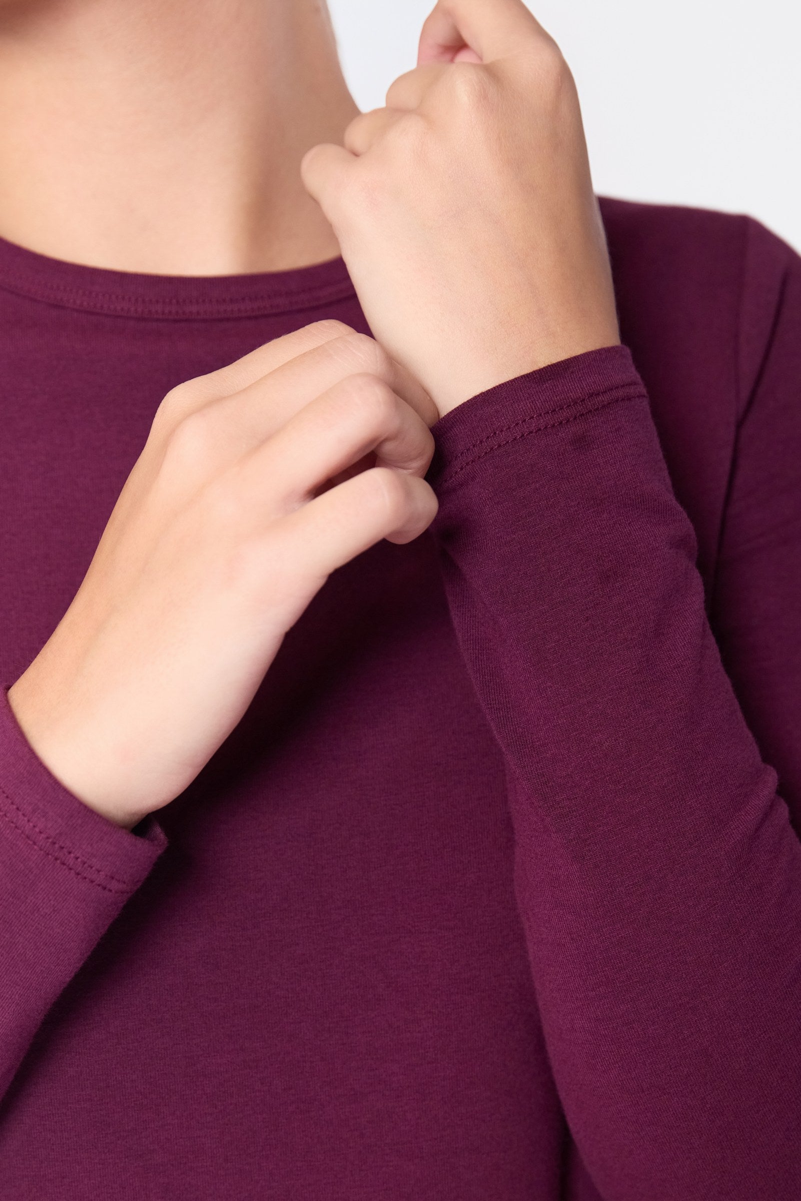 Greta Top (Burgundy)