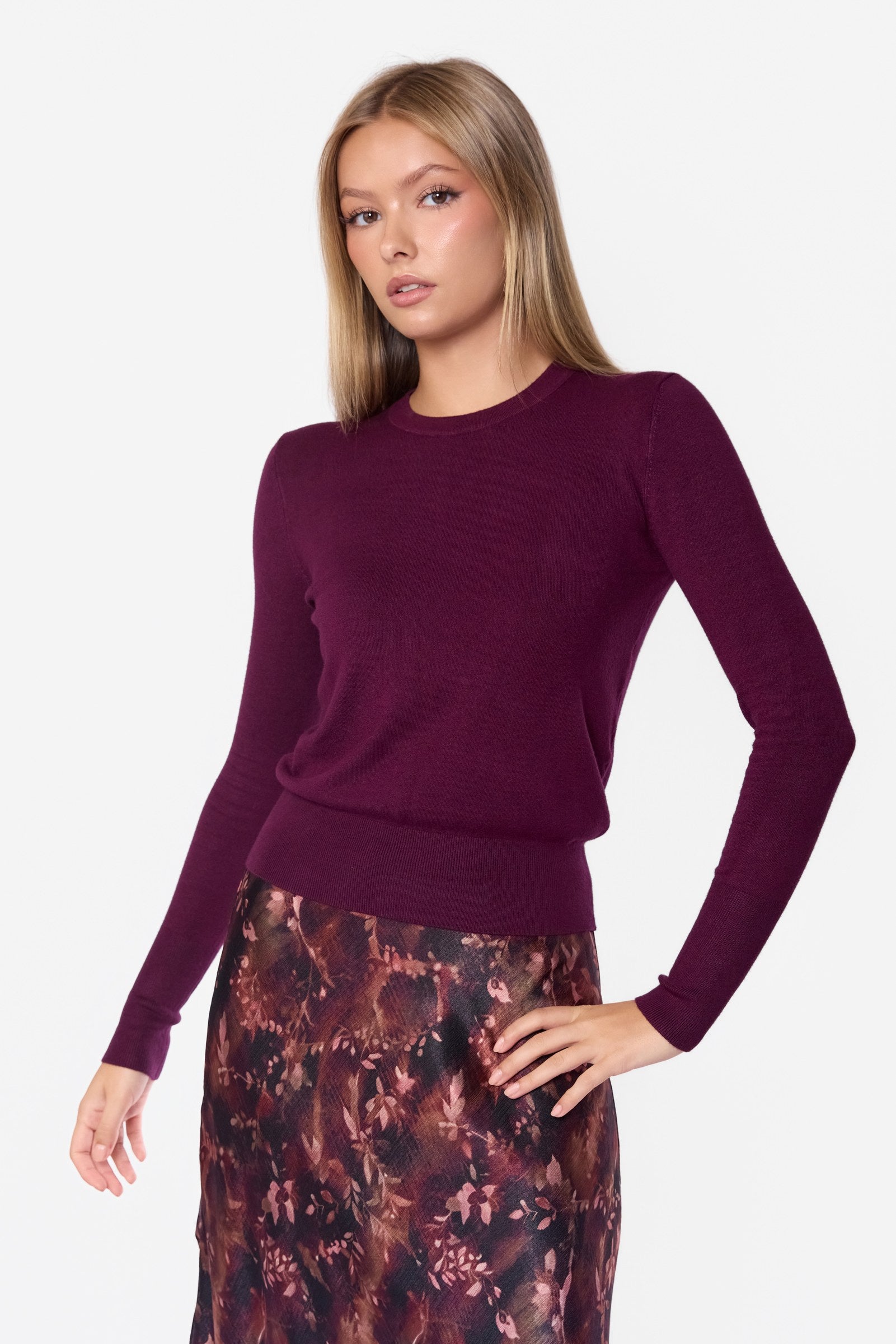 Camero Top (Burgundy)