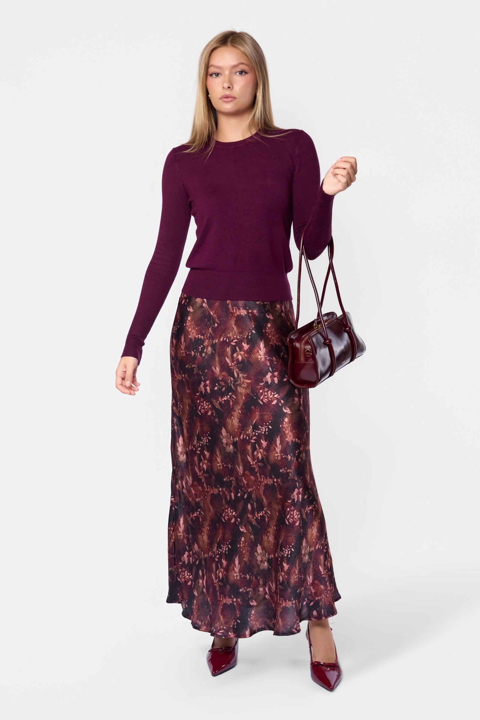 Camero Top (Burgundy)