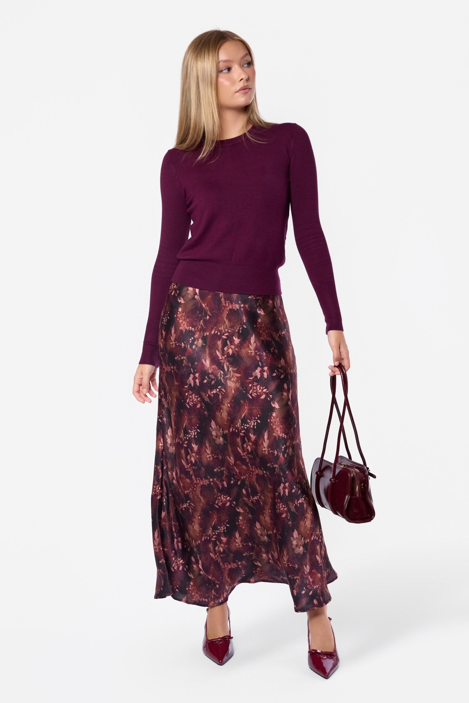 Camero Top (Burgundy)