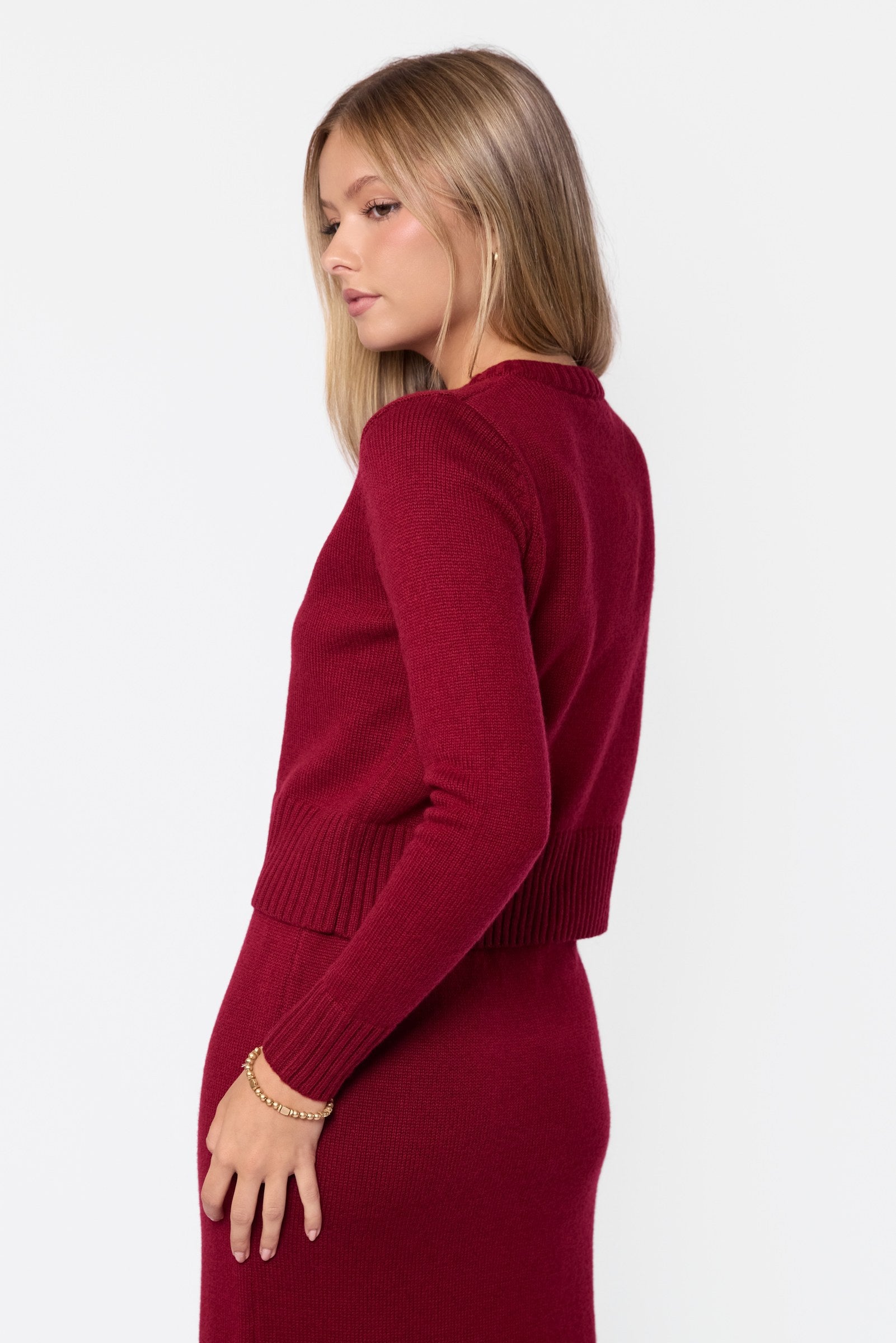 Ania Top (Burgundy)