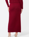 Ania Skirt (Burgundy)