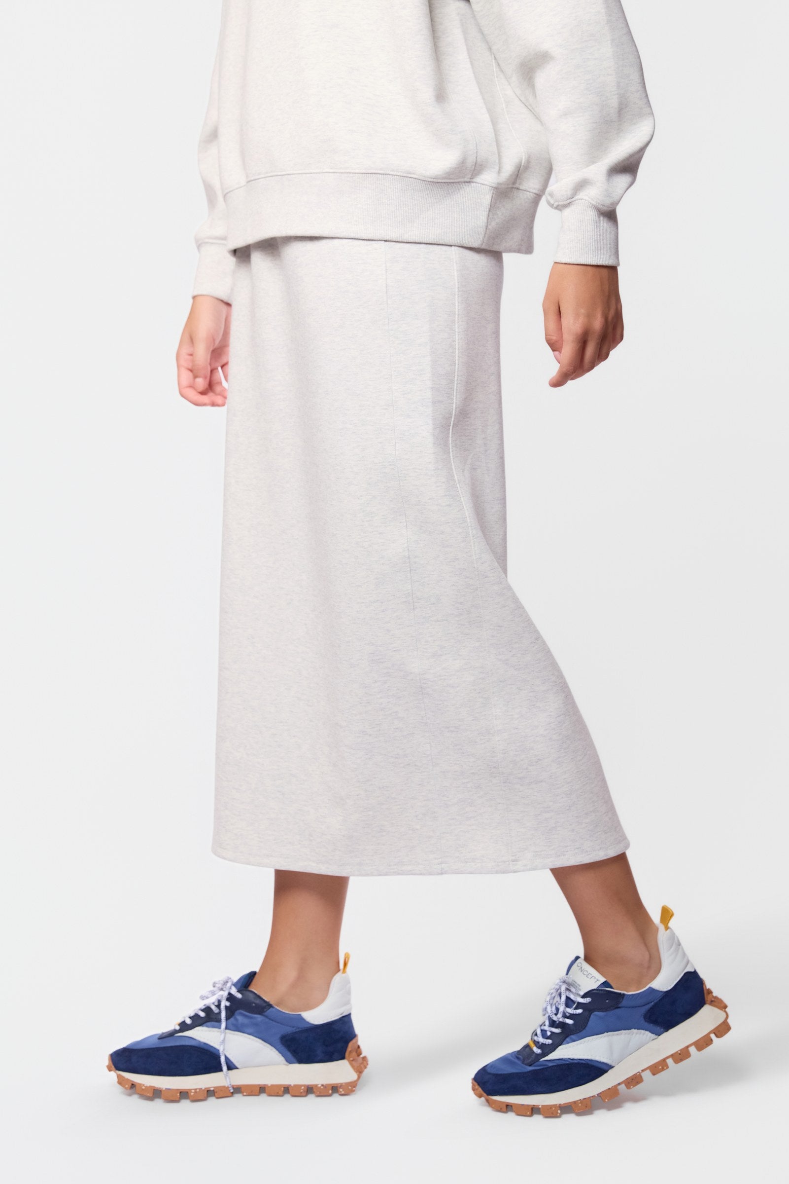 Kaia Skirt (Heather Grey)